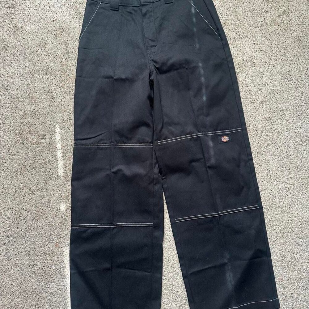 Dickies Women's Black and White Trousers